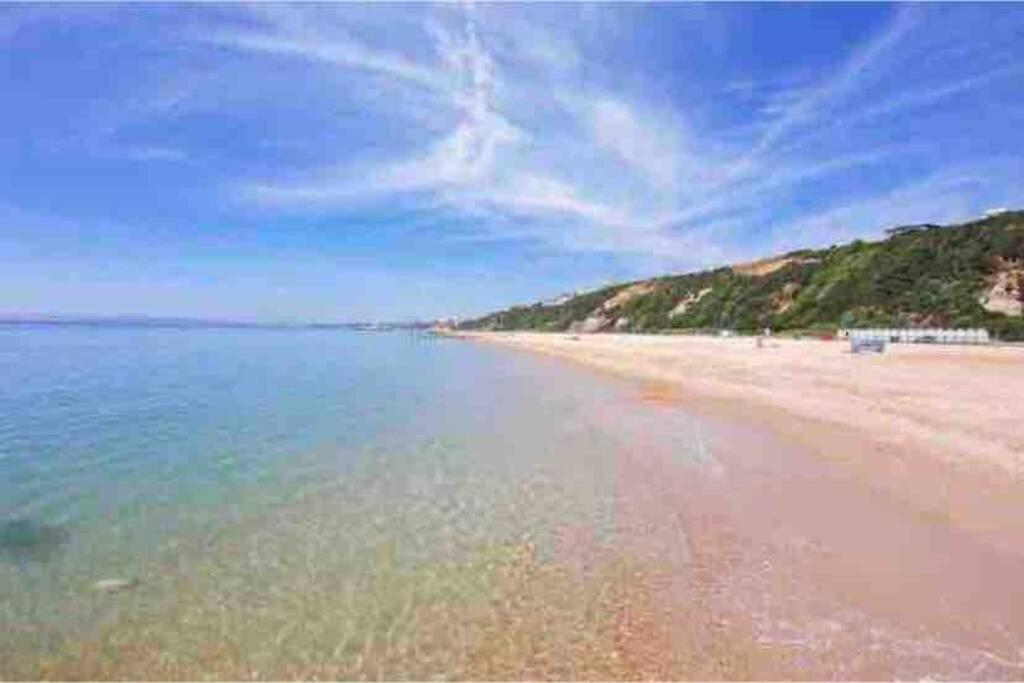 Bournemouth Nr Town Beach Train Coach Shops Lovely Entire Apartment Allows Quiet Good Dogs Esterno foto